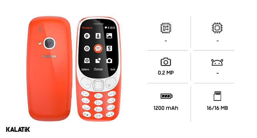 گوشی موبایل نوکیا مدل (Nokia 3310 (2017 