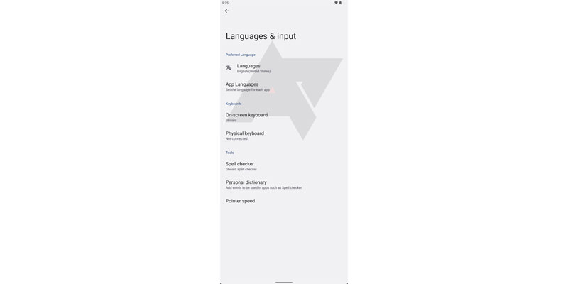 تنظیمات زبان Panlingual برای هر اپلیکیشن اندروید 13