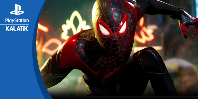 بازی spiderman moral miles برای پلی استیشن 5