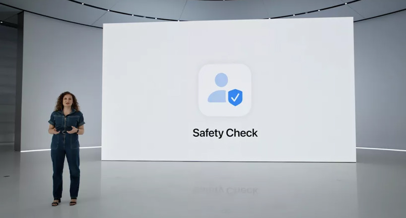Safety Check در iOS 16