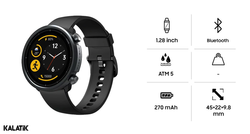 خرید و قینا ساعت هوشمند شیائومی Mibro Watch A1 مدل XPAW007