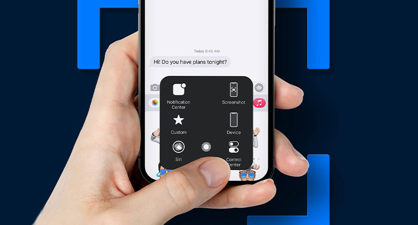 اسکرین شات گرفتن از ایفون بدون استفاده از دکمه
