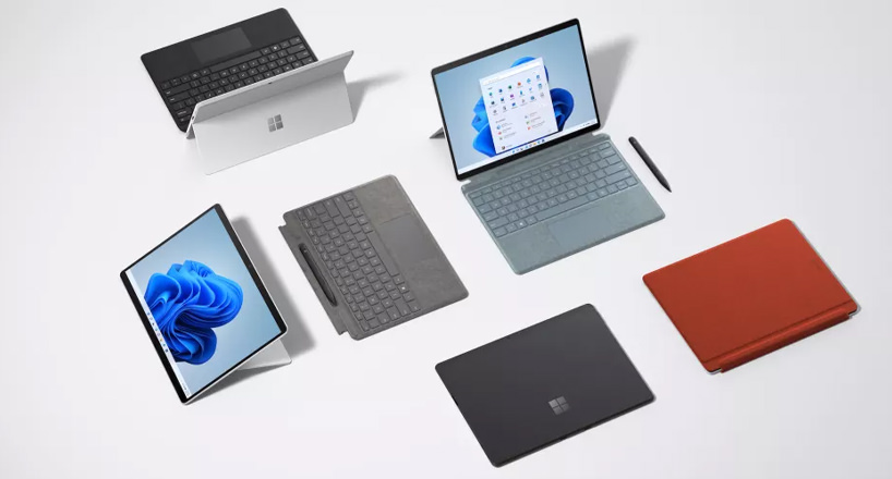 طراحی Surface Pro 8