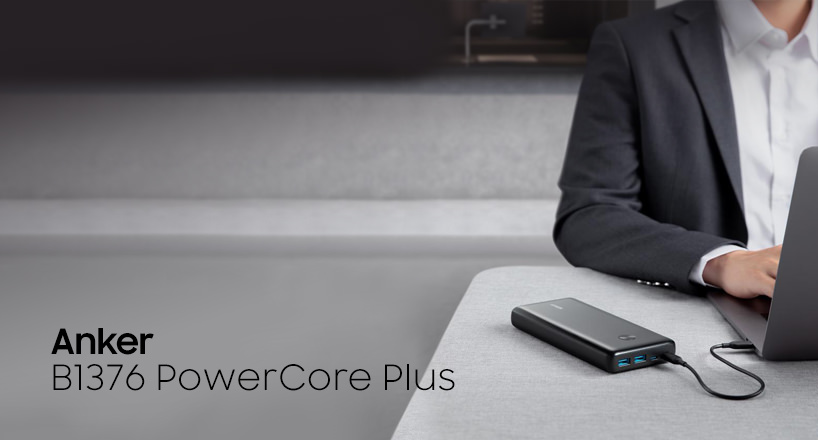 پاور بانک انکر مدل B1376 PowerCore Plus ظرفیت 26800 میلی آمپر ساعت