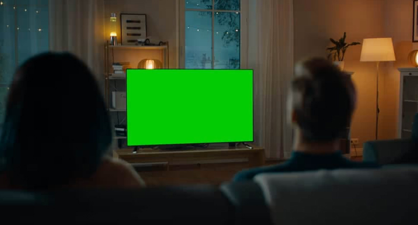 سبز شدن رنگ تلویزیون