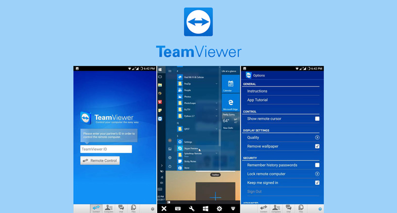 برنامه Teamviewer