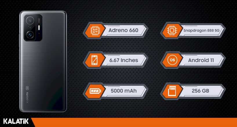 گوشی موبایل شیائومی مدل 11T Pro