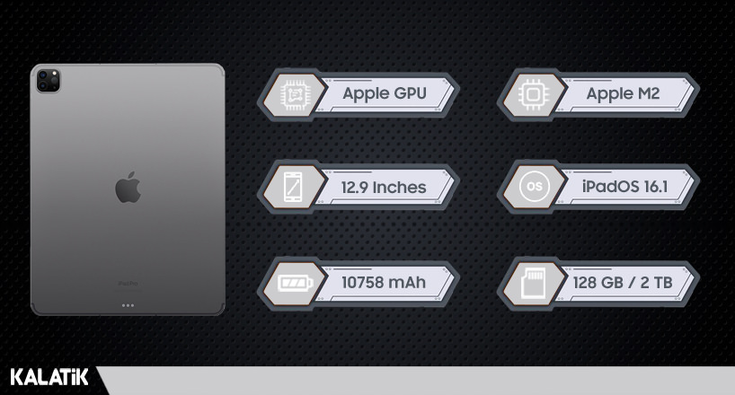 قیمت تبلت اپل مدل ipad pro m2