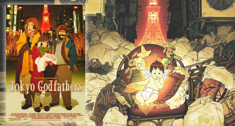 انیمه تراژدی Tokyo Godfathers