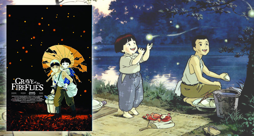 انیمه جنگی و غم انگیز Grave of the Fireflies