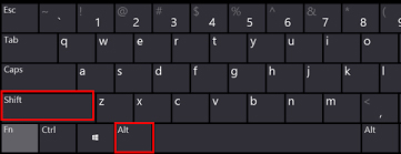 تغییر زبان کیبورد در ویندوز 10 با استفاده از میانبرهای صفحه کلید