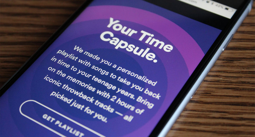 Spotify Time Capsule چیست؟