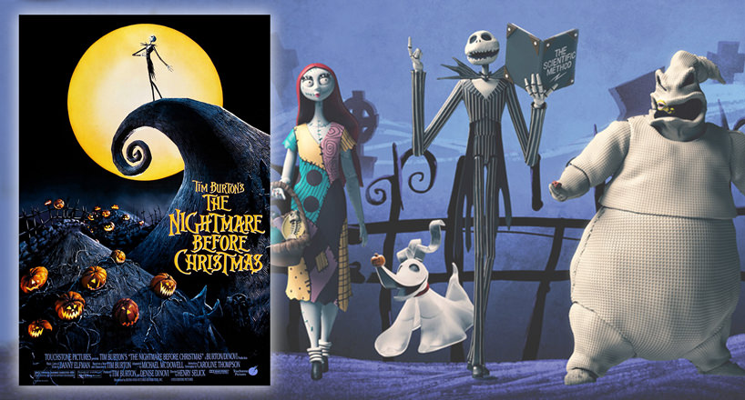 انیمیشن ترسناک و زیبای Nightmare Before Christmas
