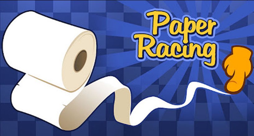 اپلیکیشن paper racing