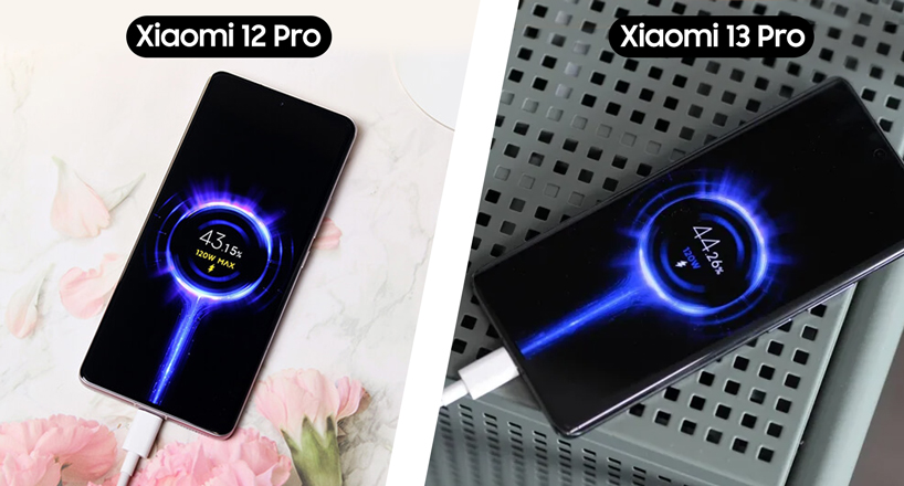 مقایسه باتری و شارژر Xiaomi 13Pro با Xiaomi 12Pro