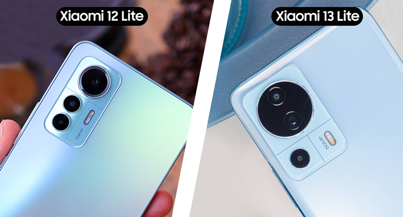 مقایسه دوربین Xiaomi 13 Lite با Xiaomi 12 Lite