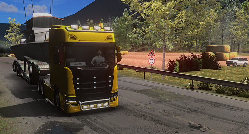 بازی ماشین سواری Truck Driver Simulator Big-Rig