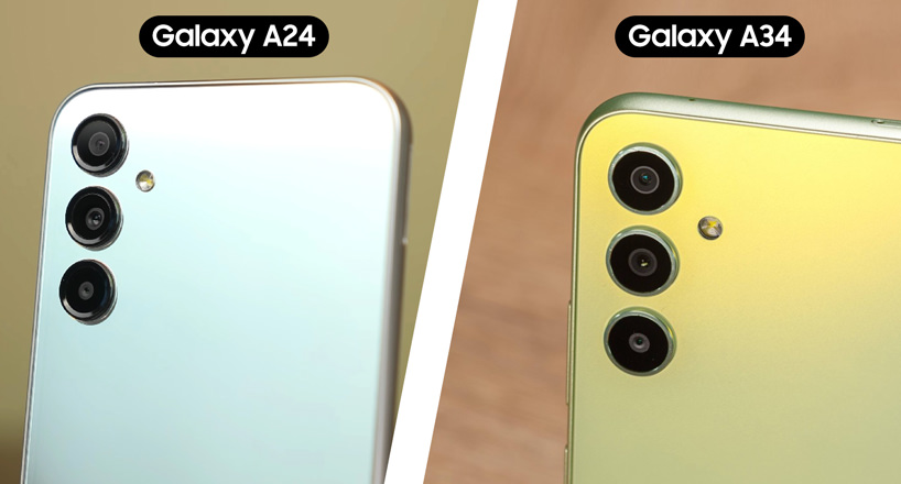 عملکرد دوربین سامسونگ Galaxy A34 5G و Galaxy A24 4G