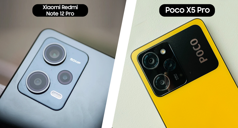 مقایسه کیفیت تصاویر شیائومی Redmi Note 12 Pro 5G با پوکو X5 Pro 5G