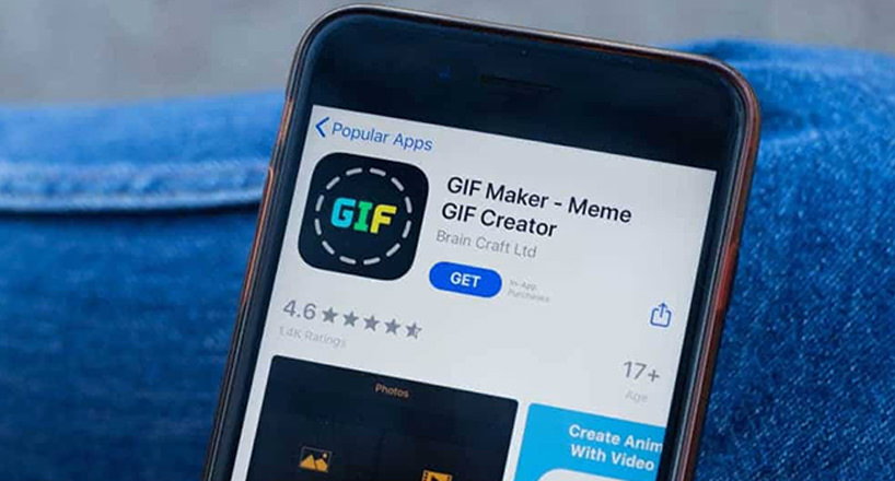 برنامه gif maker برای گوشی ایفون