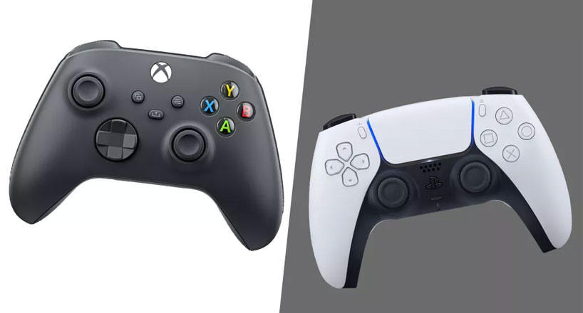مقایسه دسته های PS5 با Xbox