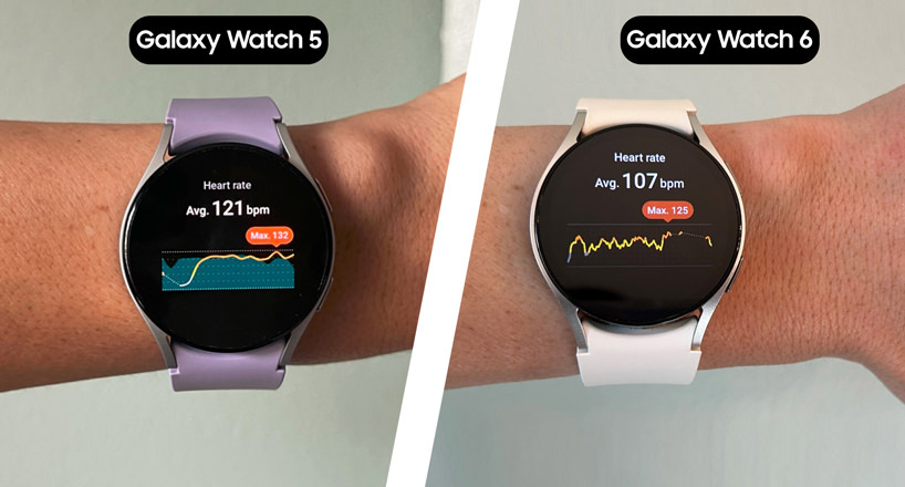 مقایسه سنسورهای ساعت Samsung Galaxy Watch 5 با Samsung Galaxy Watch 6