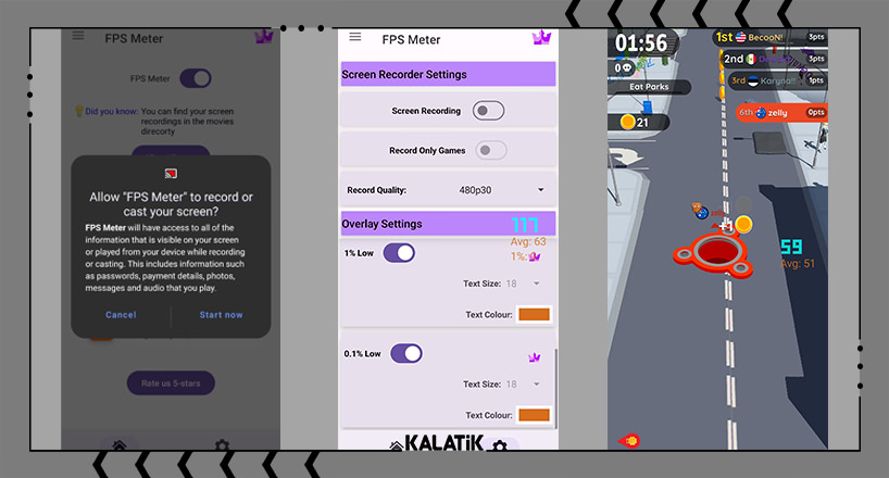 نحوه استفاده از برنامه FPS Counter