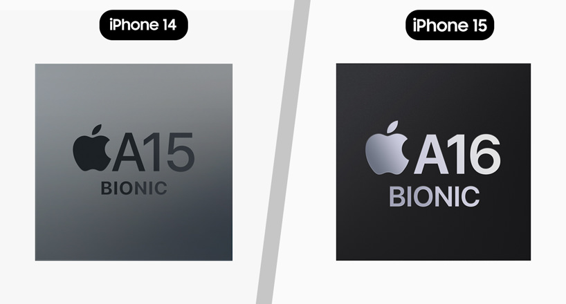 مقایسه نرم افزار و سخت افزار دو گوشی اپل آیفون 15 با آیفون 14