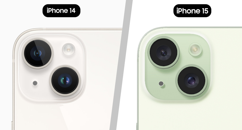 مقایسه دوربین گوشی اپل مدل iPhone 15 با ایفون 14