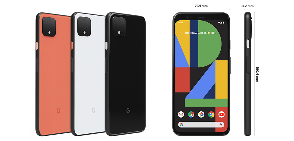 طراحی و کیفیت ساخت گوشی google pixel 4 xl