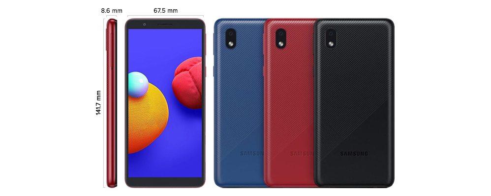 طراحی-گوشی samsung galaxy a01 core-کالاتیک