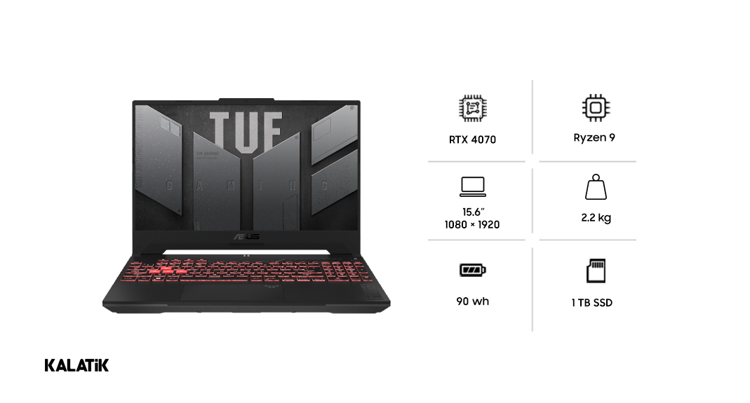 لپ تاپ گیمینگ ارزان Asus TUF A15 (2023)