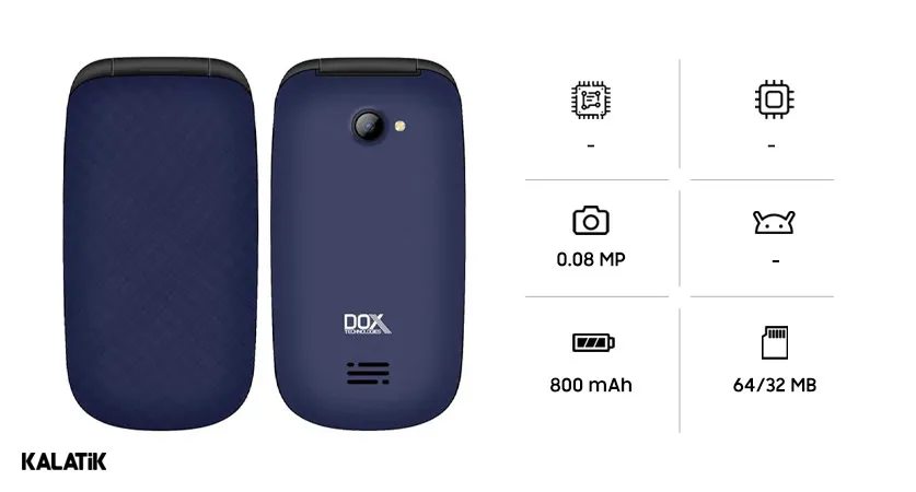 گوشی موبایل داکس مدل V435 