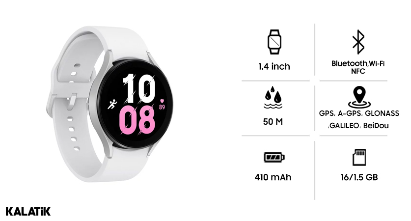 ساعت هوشمند سامسونگ مدل (Galaxy Watch5 SM-R910 (44mm