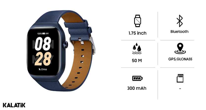 ساعت هوشمند شیائومی Mibro Watch T2 مدل XPAW012