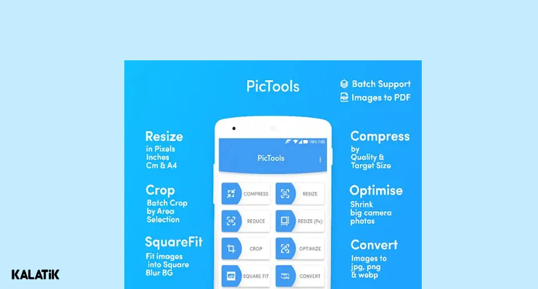 برنامه کاهش حجم PicTools