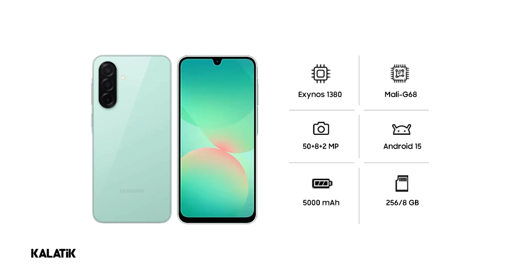 گوشی موبایل سامسونگ مدل Galaxy A26