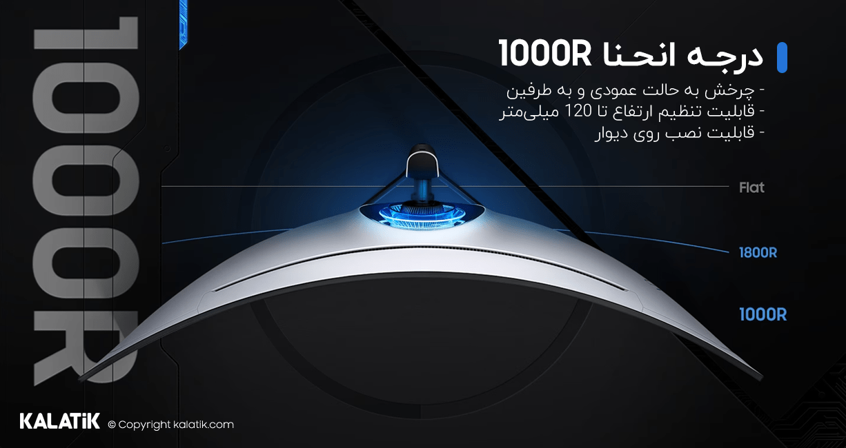 جزئیات مانیتور سامسونگ سایز 49 اینچ سری Odyssey G9