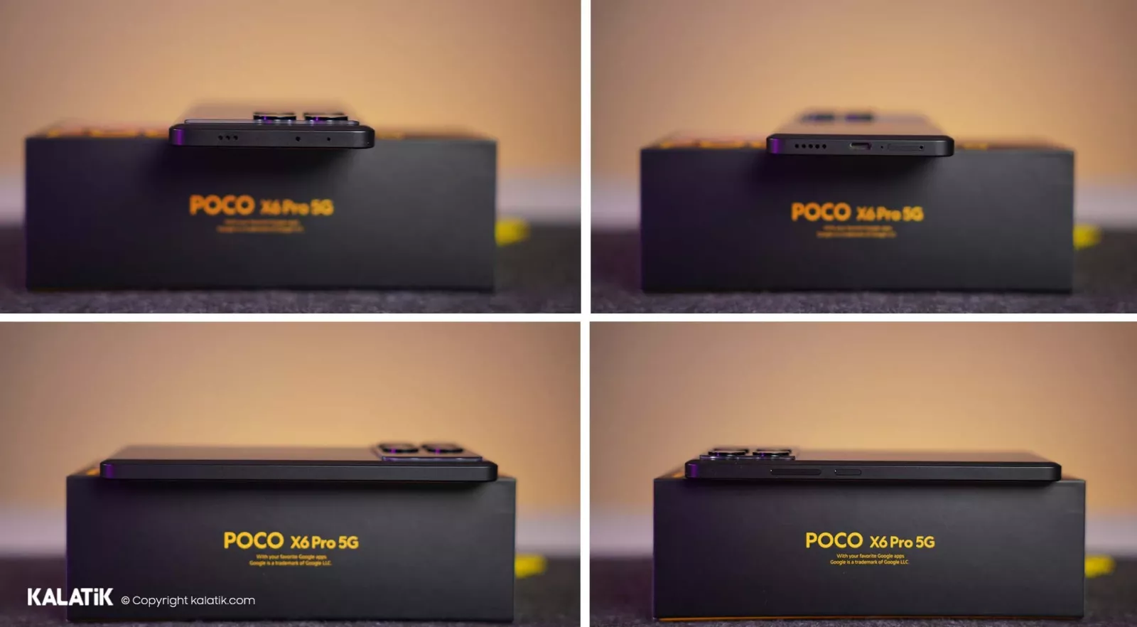 طراحی و ساخت گوشی موبایل Poco X6 Pro