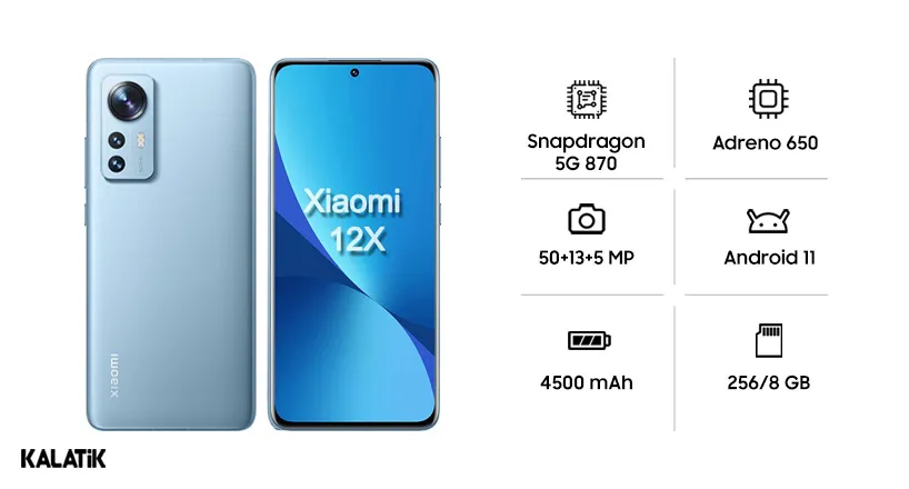 گوشی موبایل شیائومی مدل Xiaomi 12X 5G