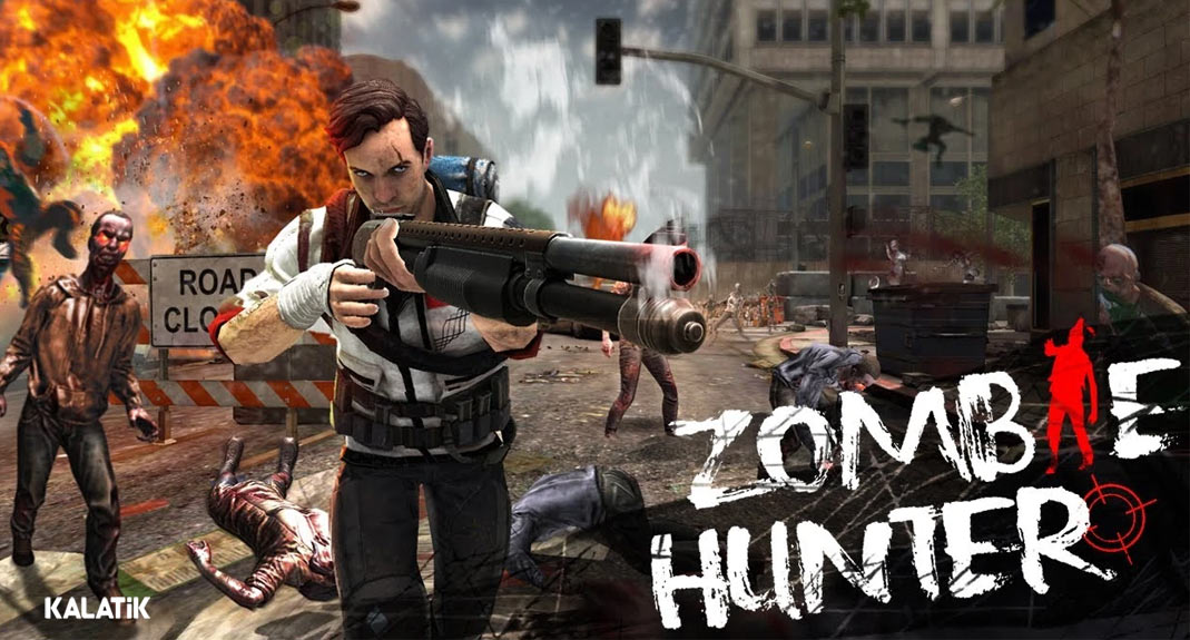 بازی ترسناک Zombie Hunter: Offline Games