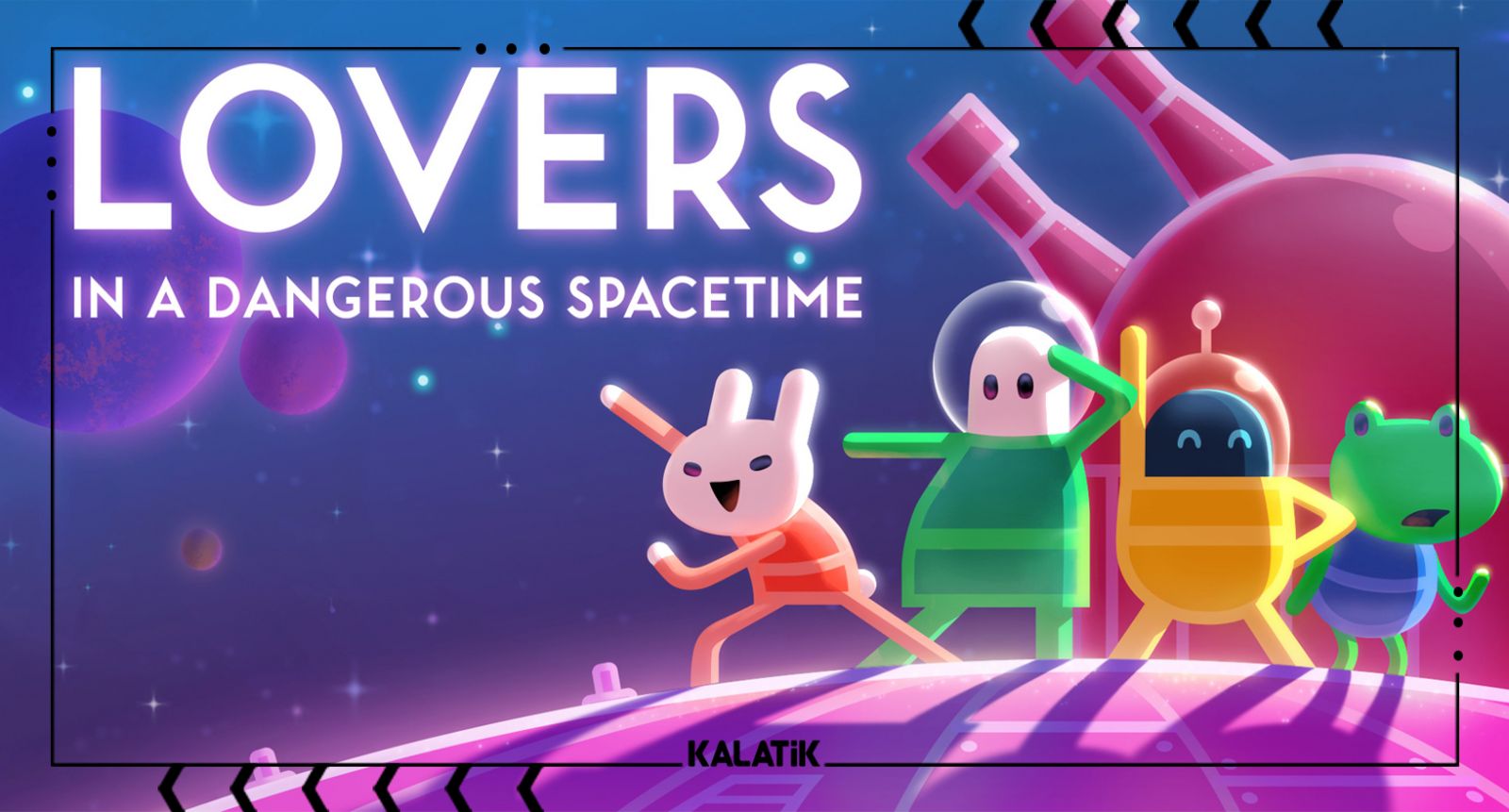 بازی Lovers in Dangerous Spacetime