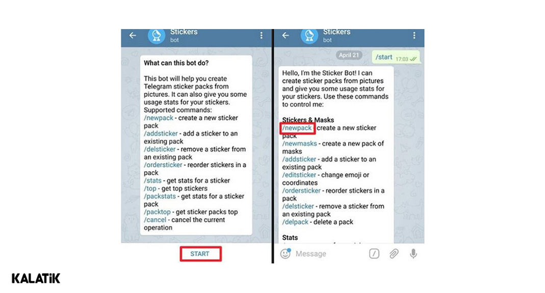 ربات ساخت استیکر تلگرام