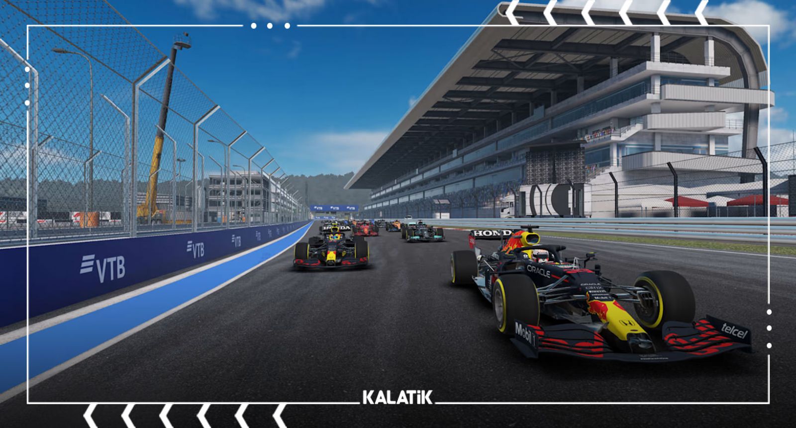 بازی F1 mobile racing