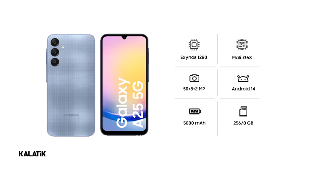 گوشی موبایل Galaxy A25