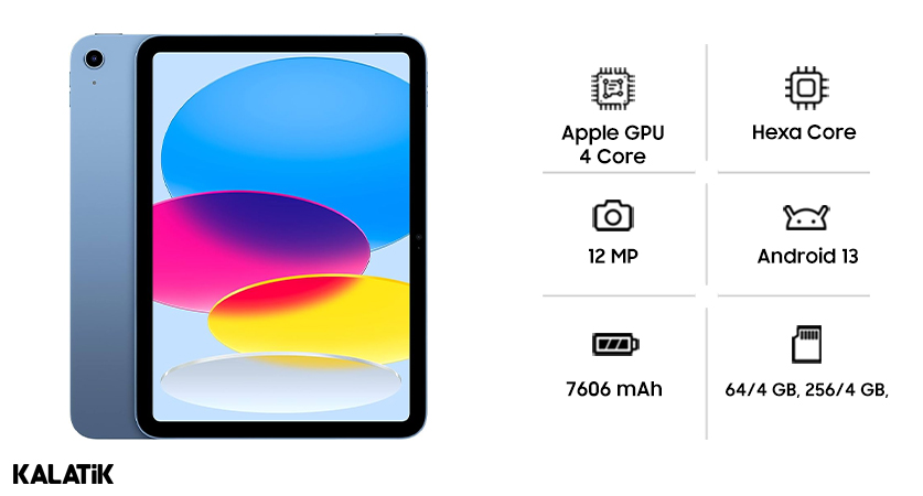 تبلت اپل iPad 2022 10.9