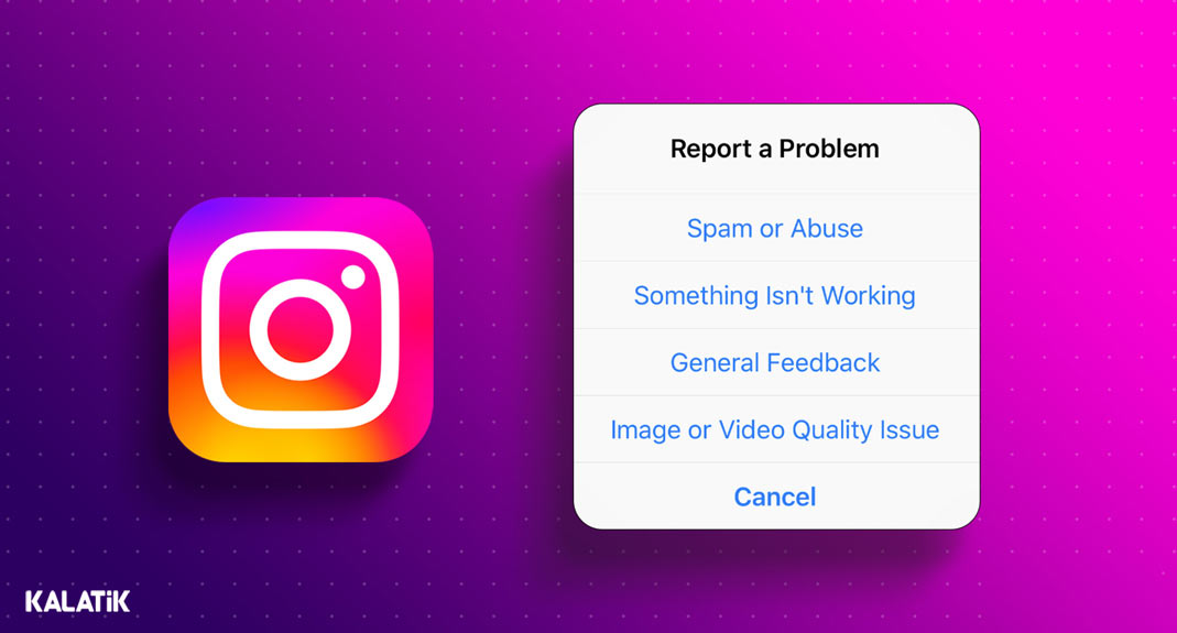 روش های رفع ریپورت اینستاگرام