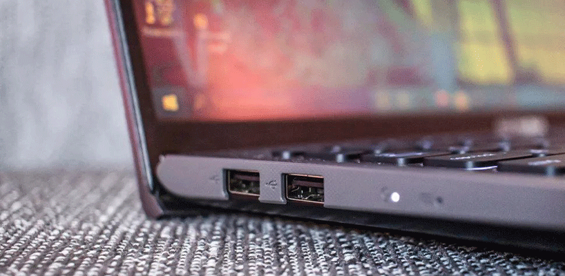 درگاه های اتصالی لپ تاپ 15.6 اینچی ایسوس VivoBook R565EA-BQ1978
