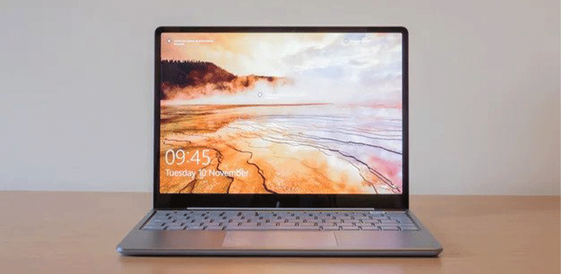 نمایشگر لپ تاپ 12.4 اینچی مایکروسافت مدل surface laptop go 1035G1