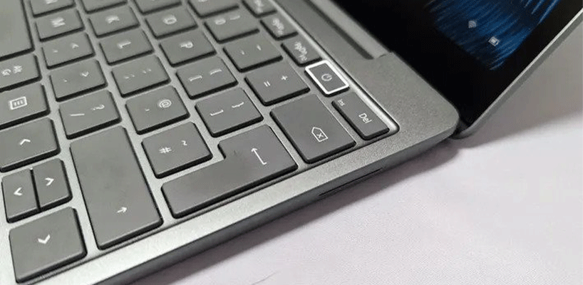 کیبورد لپ تاپ 12.4 اینچی مایکروسافت مدل surface laptop go 1035G1